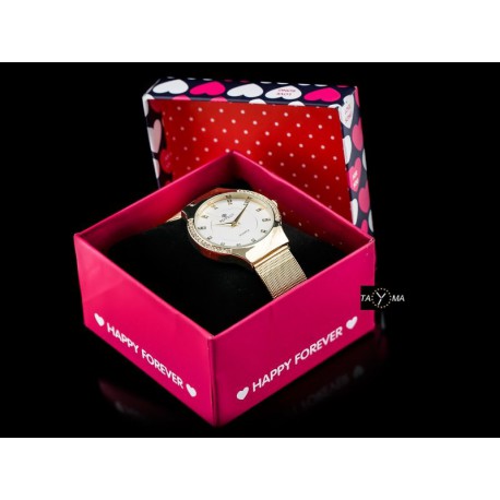 Prezentowe pudełko na zegarek - Happy Forever