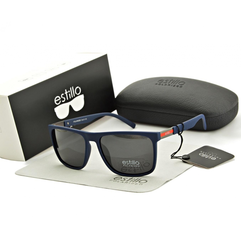 Przeciwsłoneczne męskie okulary  z polaryzacją EST-407-10 Estillo
