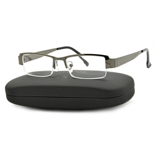 Minusy Okulary korekcyjne metalowo-żyłkowe ST309A moc: -1,5