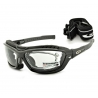 Fotochromowe okulary sportowe przeciwsłoneczne GOGGLE T421-1R Korekcja + Pasek + Gąbka