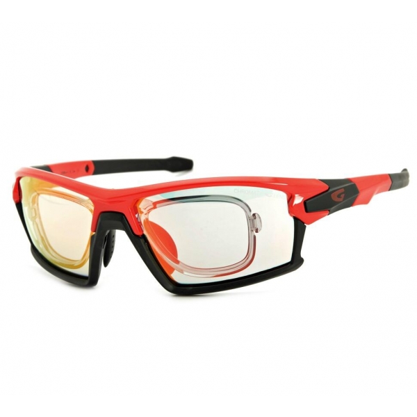 Fotochromowe okulary sportowe przeciwsłoneczne z ramką korekcyjną GOG E559-4R