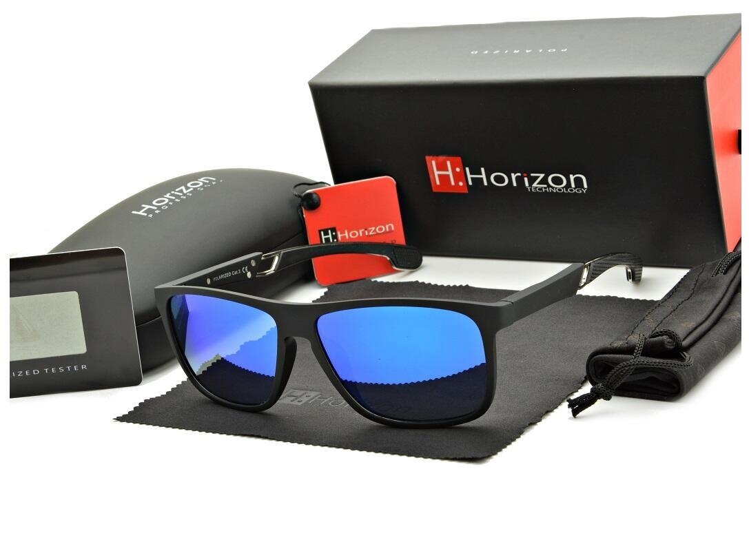 Okulary przeciwsłoneczne męskie uv400 HD PREMIUM POL-HOR-08C