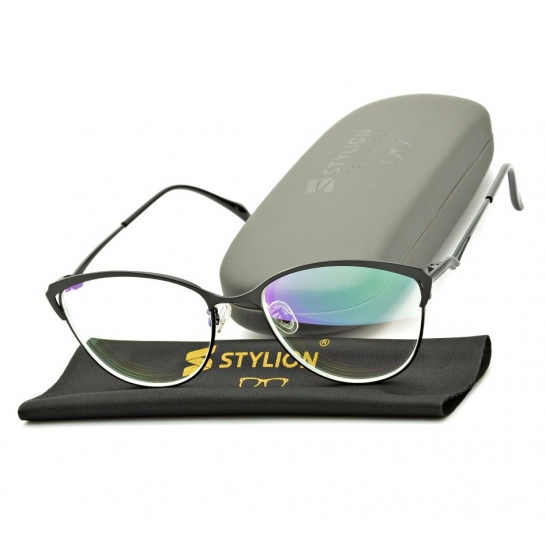 Minusy damskie okulary korekcyjne z antyrefleksem ST317 moc: -0.50