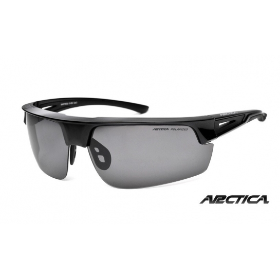 Okulary Arctica S-252 sportowe czarne polaryzacyjne