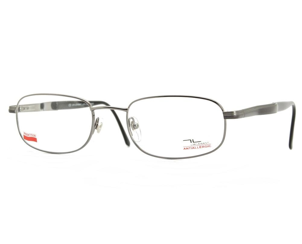 Szerokie męskie okulary oprawki korekcyjne antyalergiczne LIW LEWANT 311-72