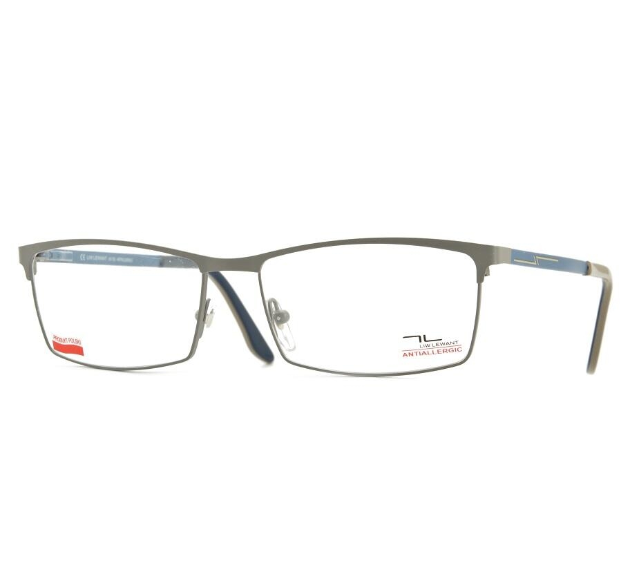 Męskie okulary oprawki korekcyjne antyalergiczne LIW LEWANT 3676-10
