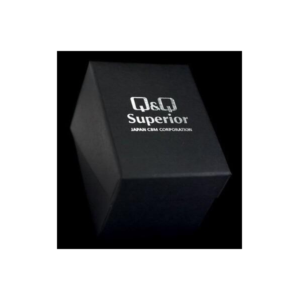 Czarne Prezentowe pudełko na zegarek - Q&Q