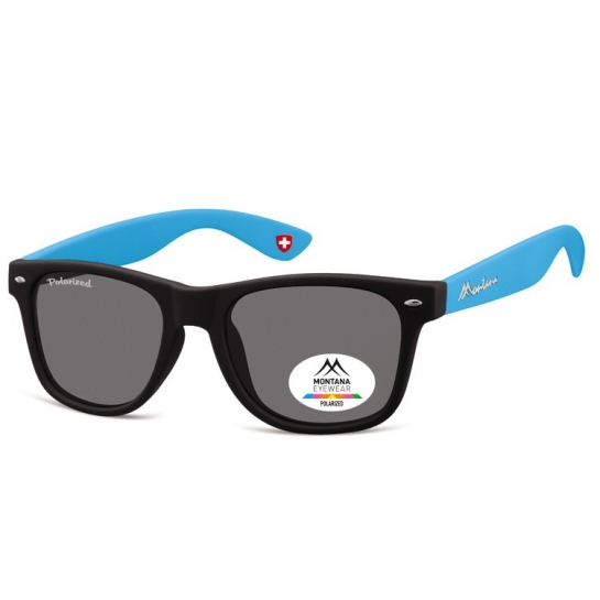 Okulary nerdy  Montana MP40D niebieskie polaryzacyjne