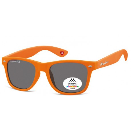 Okulary nerdy  Montana MP40I pomarańczowe polaryzacyjne