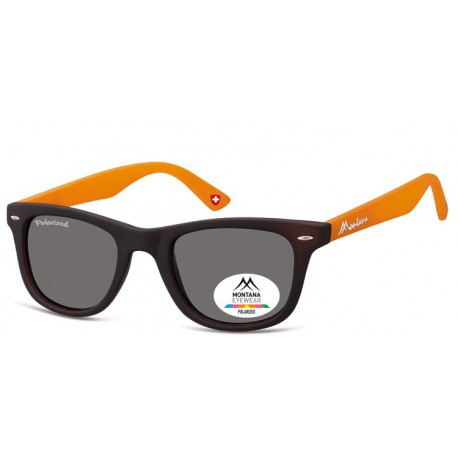 Okulary nerdy  Montana MP41G orange polaryzacyjne