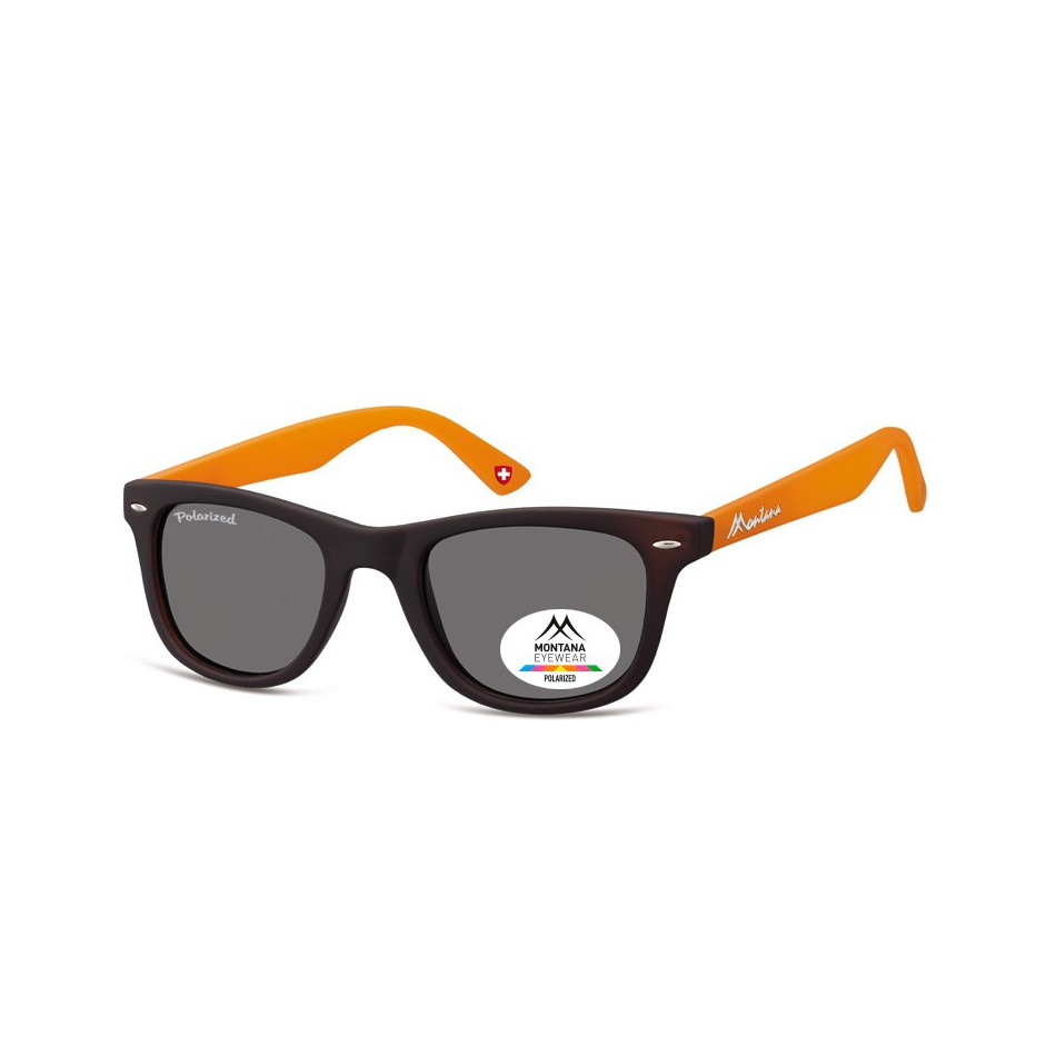 Okulary nerdy  Montana MP41G orange polaryzacyjne