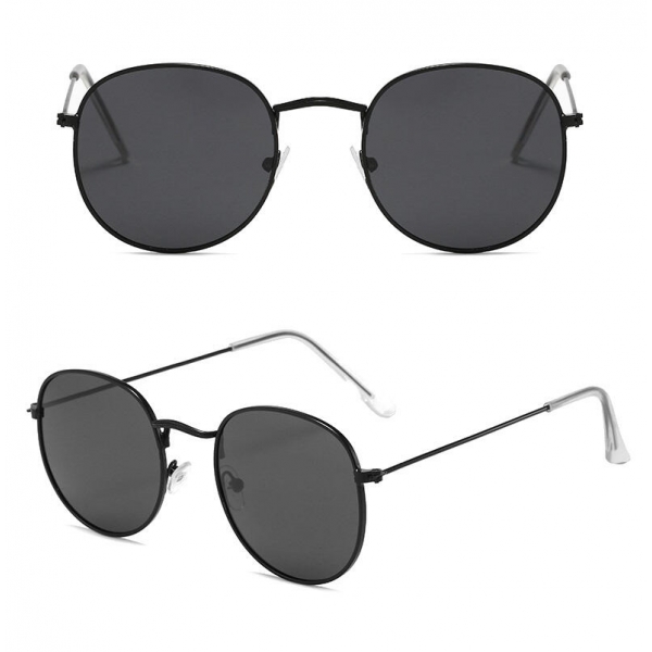 Czarne okulary przeciwsłoneczne lenonki STEC-12