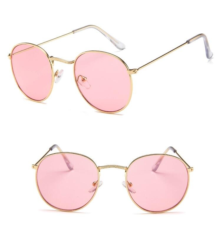 Różowe okulary przeciwsłoneczne lenonki STEC-14