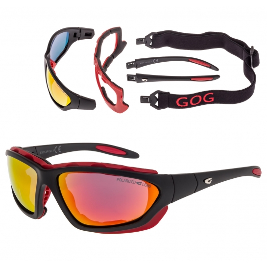 Górskie Sportowe okulary przeciwsłoneczne z polaryzacją GOG E327-2P