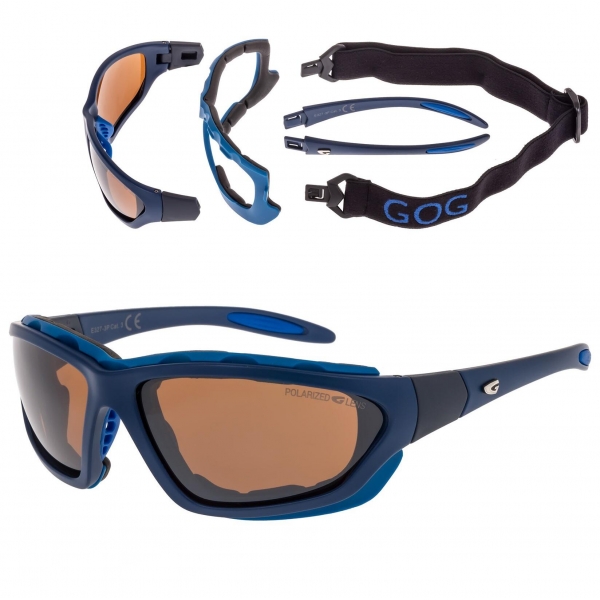Górskie Sportowe okulary przeciwsłoneczne z polaryzacją GOG E327-3P