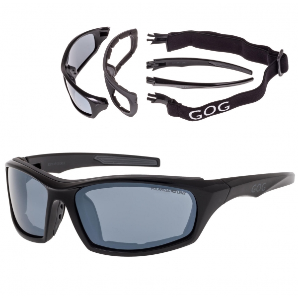 Sportowe okulary przeciwsłoneczne z polaryzacją GOG E371-1P