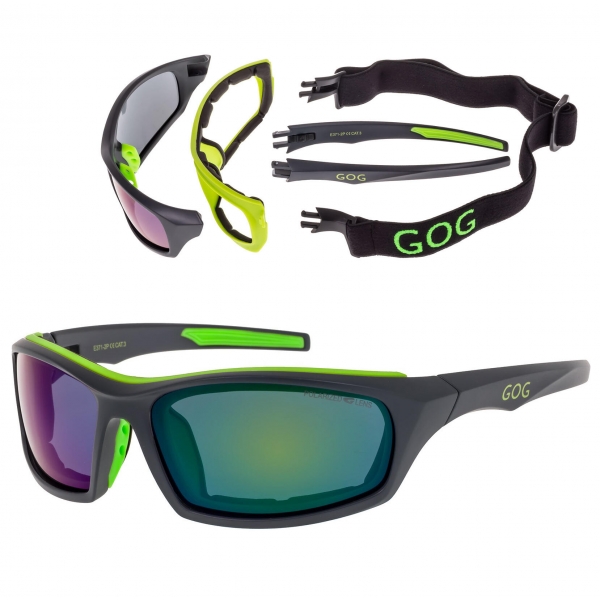 Sportowe okulary przeciwsłoneczne z polaryzacją GOG E371-2P