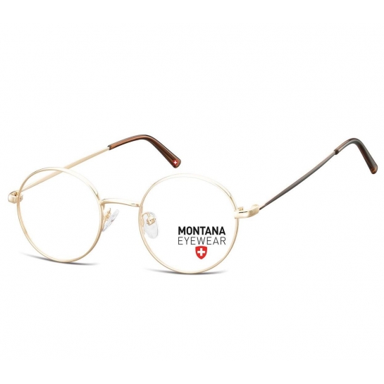 Oprawki korekcyjne okulary optyczne lenonki MM584C złoty