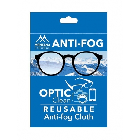 Ściereczka AntiFog zapobiegająca parowaniu okularów i obiektywów do 200 użyć - Działa 24h - ST-MF25-AF