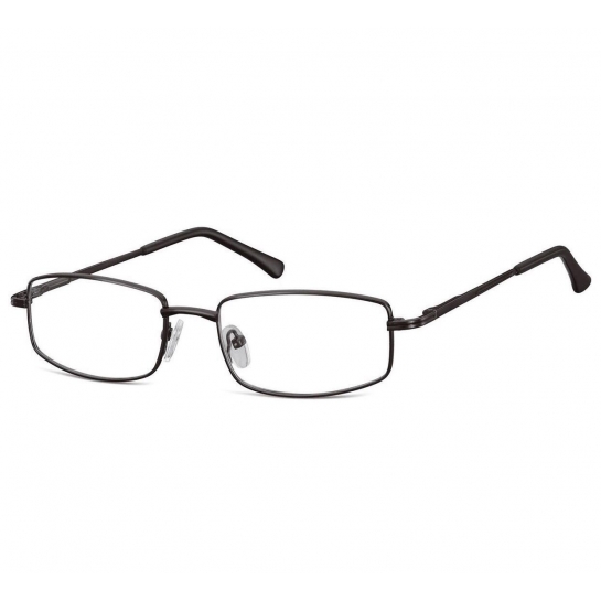 Oprawki korekcyjne zerówki okulary metalowe 799A czarne