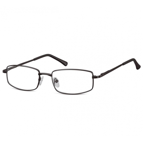Oprawki korekcyjne zerówki okulary metalowe 799A czarne