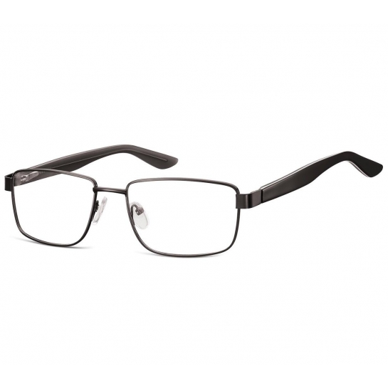 Oprawki korekcyjne zerówki okulary metalowe 885 czarne