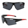 Sportowe okulary przeciwsłoneczne z filtrem UV400 Black/Red SVM-12