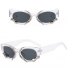 Damskie okulary przeciwsłoneczne z filtrem UV400 transparentne ST-MAX4A