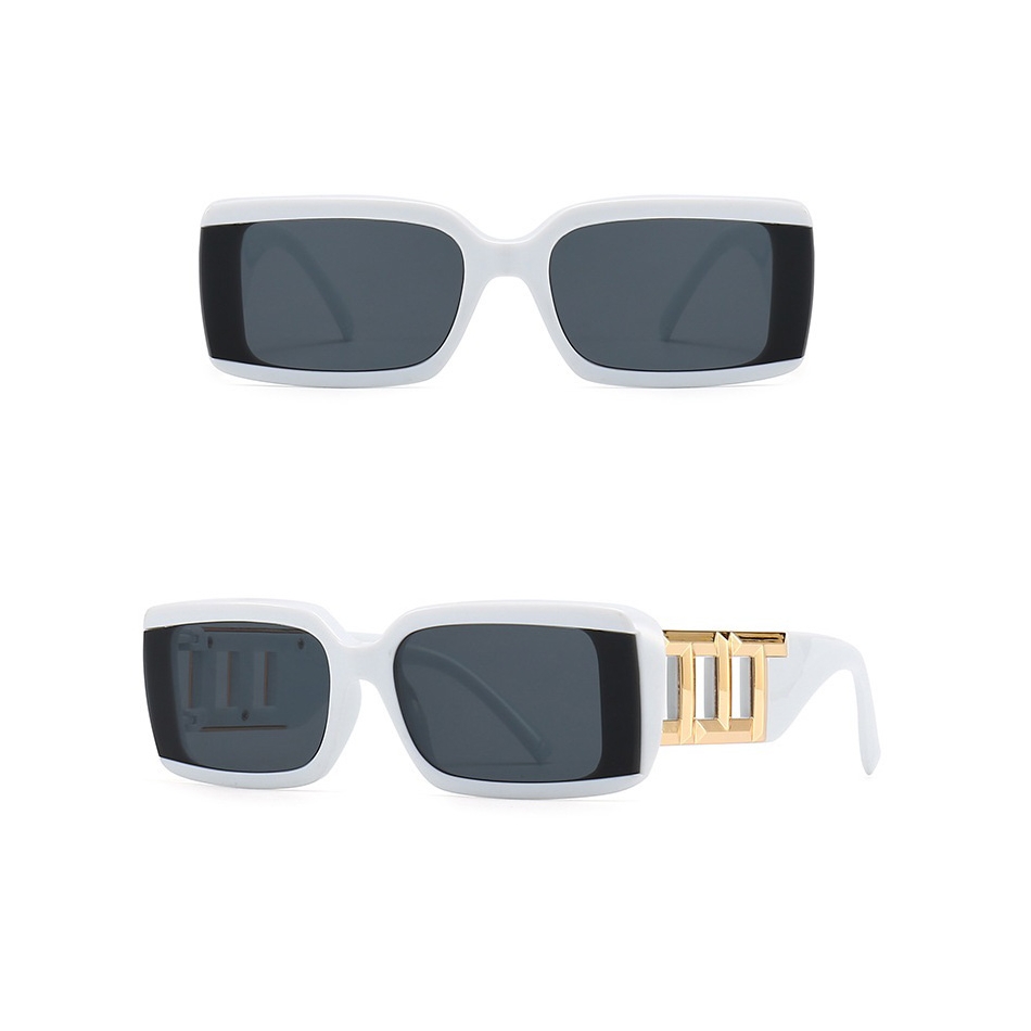 Damskie okulary przeciwsłoneczne z filtrem UV400 białe ST-MAX5C