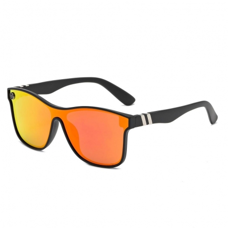 Męskie Okulary przeciwsłoneczne pełne MAXAIR z filtrem UV400 Black/Red ST-MAX2D