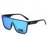 Męskie okulary przeciwsłoneczne pełne MAXAIR z filtrem UV400 Black/Blue ST-MAX3B