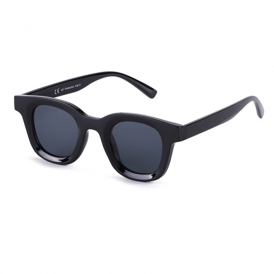 Czarne okulary przeciwsłoneczne z filtrem UV400 do kat.3 SVM-15