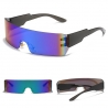Futurystyczne okulary przeciwsłoneczne z filtrem UV400 Czarne SVM-16B