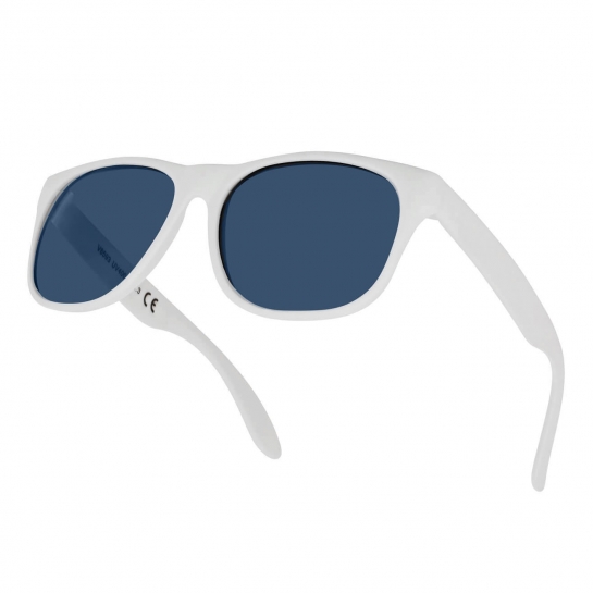 Białe okulary przeciwsłoneczne z filtrem UV400 PM-14