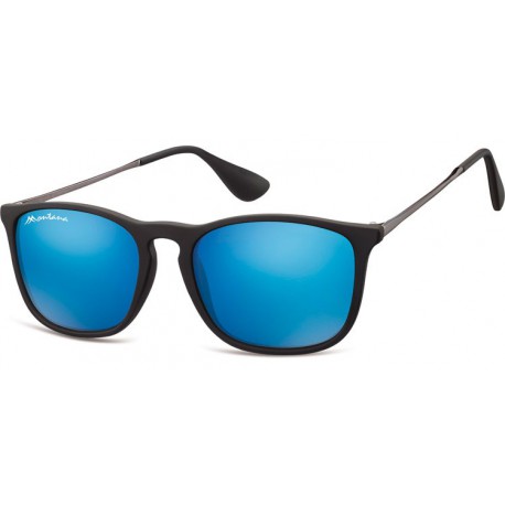 Okulary Montana MS34E przeciwsłoneczne czarne lustrzanki