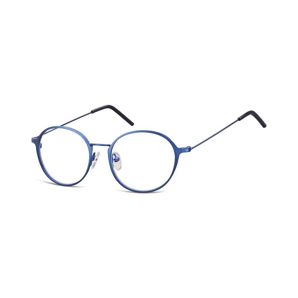 Lenonki zerowki Oprawki okulary korekcyjne 971D niebieskie