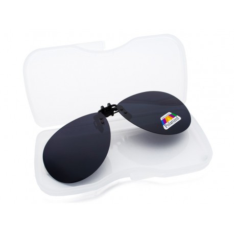 Nakładki czarne Pilotki polaryzacyjne na okulary korekcyjne