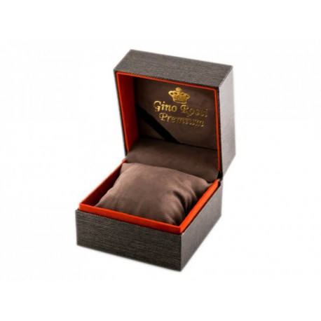 Prezentowe pudełko na zegarek - GINO ROSSI PREMIUM - BROWN