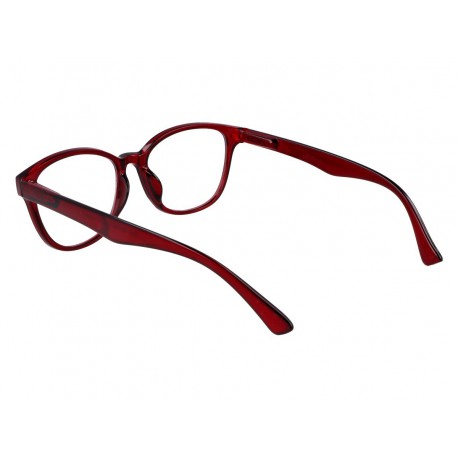 Brazowe Owalne zerówki z Antyrefleksem okulary z filtrem ST1201C