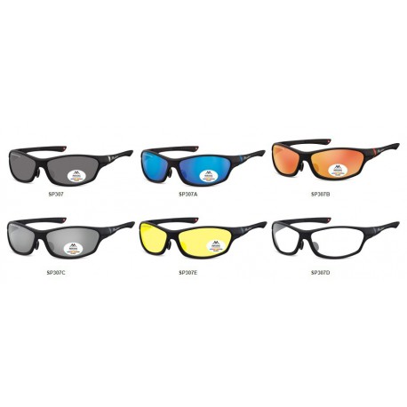 Sportowe okulary ochronne transparentne MONTANA SP307D 