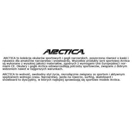 Okulary ARCTICA S-285C Sportowe Białe