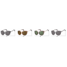 Muchy okulary przeciwsłoneczne MONTANA S18B brązowe 