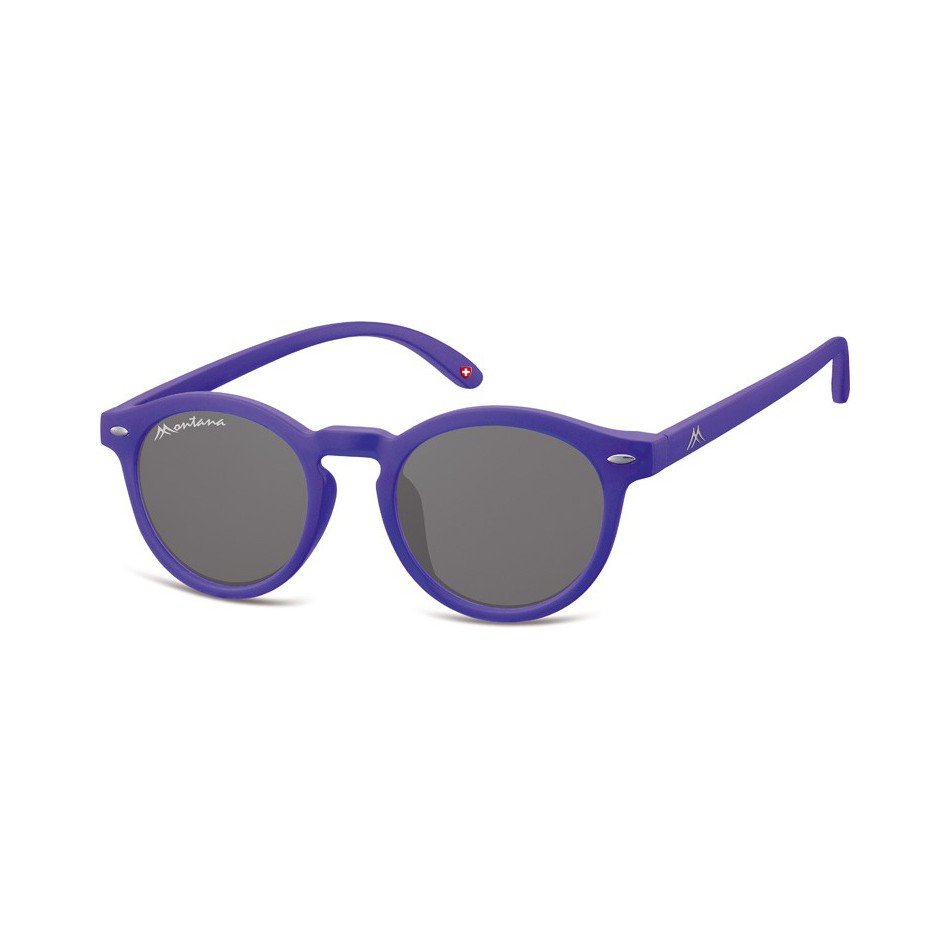 Okulary okrągłe fioletowe lenonki S28C