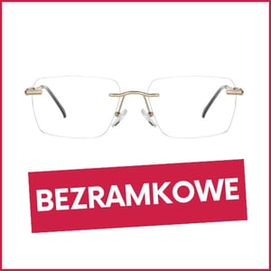 Okulary Bezramkowe