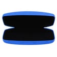 Niebieskie etui na okulary w kratę STHC-97A