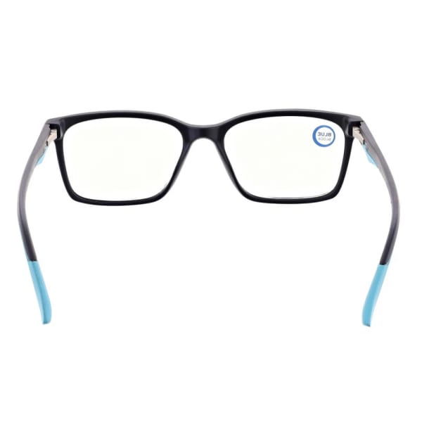 Męskie okulary +1.00 do czytania i komputera Blue Light ST338 czarne