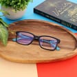 Męskie okulary +1.00 do czytania i komputera Blue Light ST338 czarne