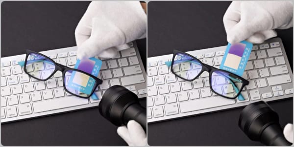 Męskie okulary +2.00 do czytania i komputera Blue Light ST338 czarne