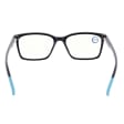 Męskie okulary +2.00 do czytania i komputera Blue Light ST338 czarne