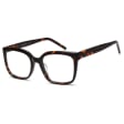 Damskie okulary acetatowe oprawki korekcyjne zerówki kwadratowe AC379B panterka